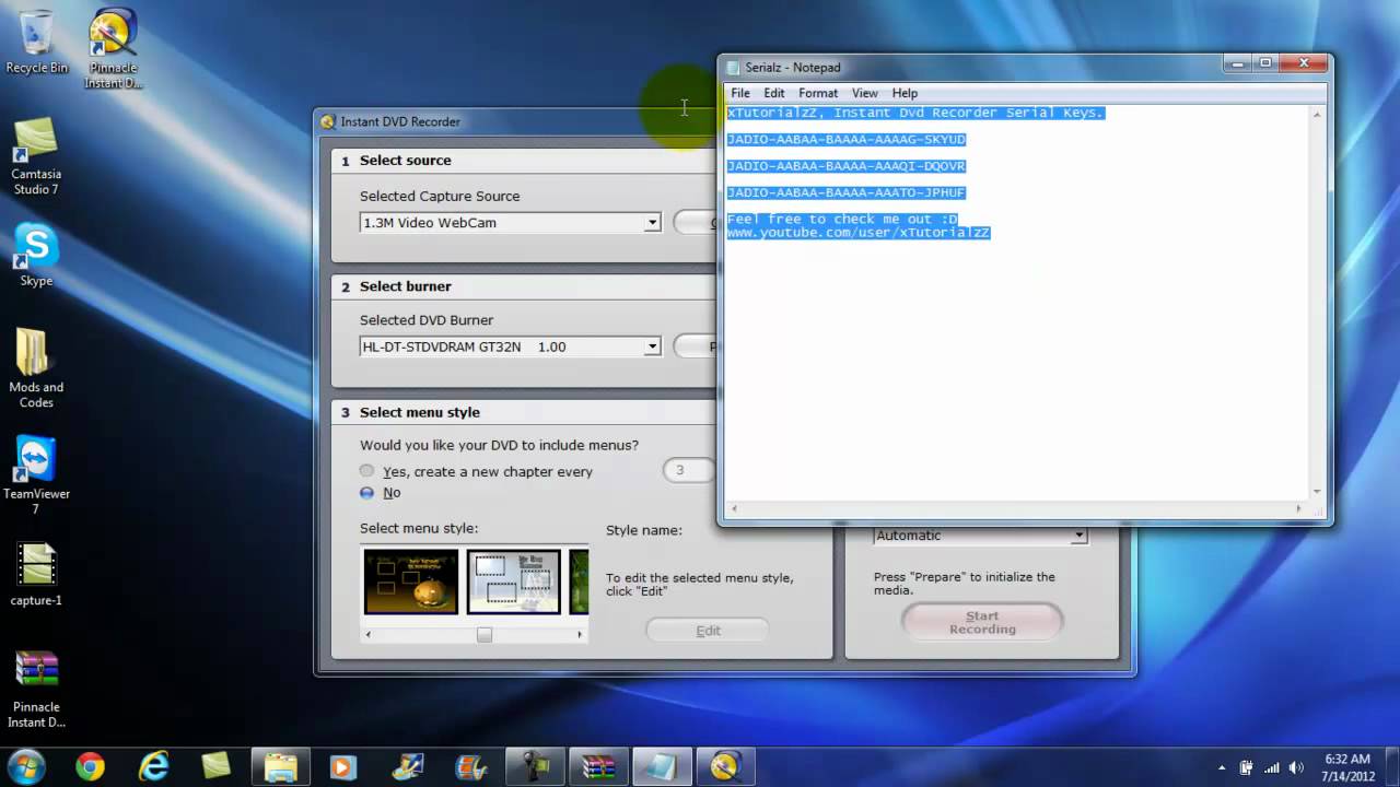 instant dvd recorder software